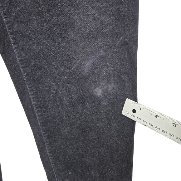 Eileen Fisher Velvet Pants Womens L Large Black Casual‎ Trousers Organic Cotton - Picture 6 of 10